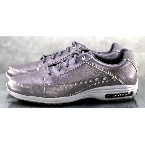 Rockport Men's Casual Walking Shoes Size 9 Leather Gray V77864